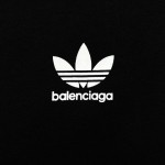 Balenciaga / Adidas T-shirt Oversized in Black