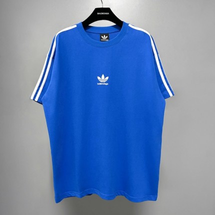 Balenciaga / Adidas T-shirt Oversized in Blue