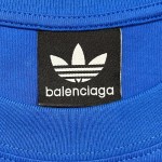 Balenciaga / Adidas T-shirt Oversized in Blue