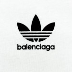 Balenciaga / Adidas T-shirt Oversized in White