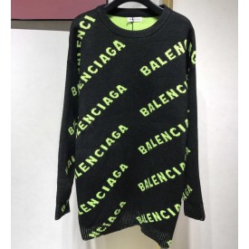 Replica Balenciaga Allover Logo Sweater