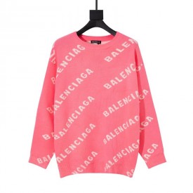 Replica Balenciaga Allover Logo Sweater