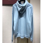 Balenciaga BB Back Pulled Hoodie Baby Blue