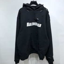 Replica Balenciaga Caps Destroyed Hoodies