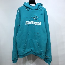 Replica Balenciaga Caps Destroyed Hoodies