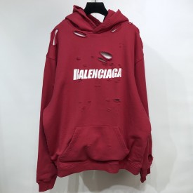 Replica Balenciaga Caps Destroyed Hoodies