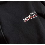 Balenciaga Print Hoodies Black