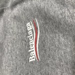 Balenciaga Print Hoodies Grey