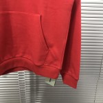 Balenciaga Print Hoodies Red