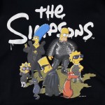 Balenciaga The Simpsons Tm & © 20th Television Hoodie Wide Fit in Black