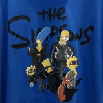 Balenciaga The Simpsons Tm & © 20th Television Hoodie Wide Fit in Blue