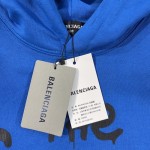 Balenciaga The Simpsons Tm & © 20th Television Hoodie Wide Fit in Blue