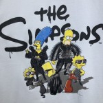 Balenciaga The Simpsons Tm & © 20th Television Sweatershirt Wide Fit in white