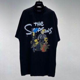 Replica Balenciaga The Simpsons T shirt