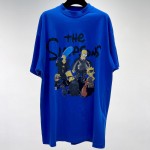 Balenciaga The Simpsons Tm & © 20th Television T-shirt Oversized in Blue