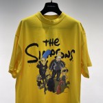 Balenciaga The Simpsons Tm & © 20th Television T-shirt Oversized in Yellow