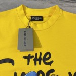 Balenciaga The Simpsons Tm & © 20th Television T-shirt Oversized in Yellow