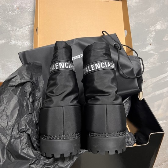 Balenciaga Alaska High Boot in Black