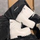 Replica Balenciaga Alaska High Boot in White