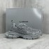 Replica Balenciaga 3XL Fishnet Sneaker in Silver