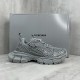 Balenciaga 3XL Fishnet Sneaker in Silver