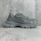 Balenciaga 3XL Fishnet Sneaker in Silver