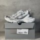 Balenciaga 3XL Sneaker in White / Silver