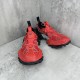 Balenciaga Hike Sneaker in Red/Black