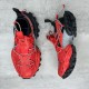 Balenciaga Hike Sneaker in Red/Black