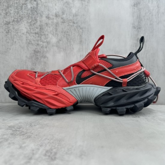 Balenciaga Hike Sneaker in Red/Black