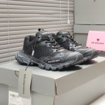 Balenciaga Track.3 Trainers in Black