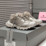 Balenciaga Track.3 Trainers in Brown