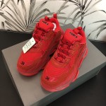 Balenciaga Triple S Sneakers Red