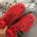 Balenciaga Triple S Sneakers Red