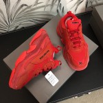 Balenciaga Triple S Sneakers Red