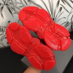 Balenciaga Triple S Sneakers Red