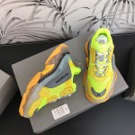 Balenciaga Triple S Sneakers Green Grey