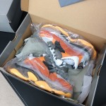 Balenciaga Triple S Sneakers Orange Grey