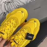 Balenciaga Triple S Sneakers Yellow