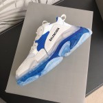 Balenciaga Triple S Sneakers Blue White