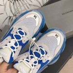 Balenciaga Triple S Sneakers Blue White