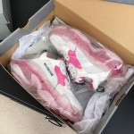 Balenciaga Triple S Sneakers Pink White