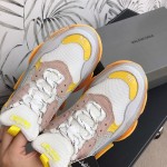 Balenciaga Triple S Sneakers Yellow White