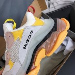 Balenciaga Triple S Sneakers Yellow White