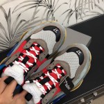 Balenciaga Triple S Sneakers Red Grey Blue