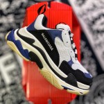 Balenciaga Triple S Sneaker White / Navy