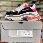 Balenciaga Triple S Sneaker Black / Peach