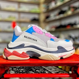 Balenciaga Triple S Sneaker Grey / Pink / Blue