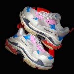 Balenciaga Triple S Sneaker Grey / Pink / Blue