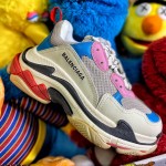 Balenciaga Triple S Sneaker Grey / Pink / Blue